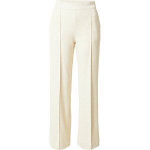 MAC Kalhoty s puky 'CHIARA' béžová / bílá