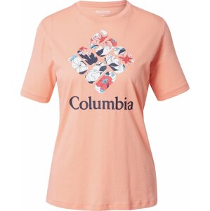 COLUMBIA Funkční tričko námořnická modř / tyrkysová / starorůžová / grenadina / bílá