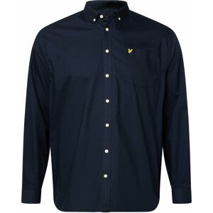 Lyle & Scott Big&Tall Košile námořnická modř / žlutá / černá
