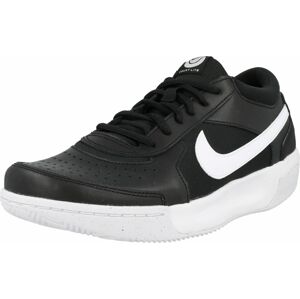 NIKE Sportovní boty 'Court Lite 3' černá / bílá