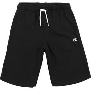 Champion Authentic Athletic Apparel Shorts černá / bílá
