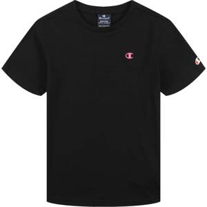 Champion Authentic Athletic Apparel T-Shirt světle růžová / červená / černá / bílá