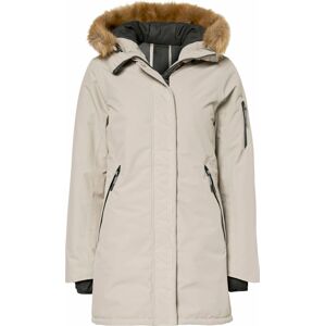 Zimní kabát Chiemsee krémová / černá