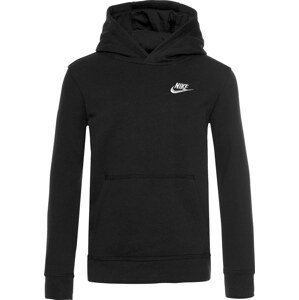Mikina Nike Sportswear světle šedá / černá