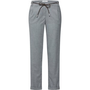Kalhoty se sklady v pase 'MONACOS' BRAX šedá