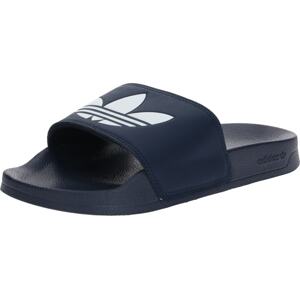 Pantofle 'Adilette Lite' adidas Originals námořnická modř / bílá