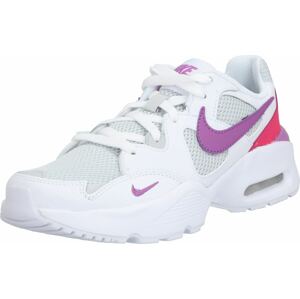 Tenisky 'Air Max Fusion' Nike Sportswear světle šedá / fialová / fuchsiová / bílá