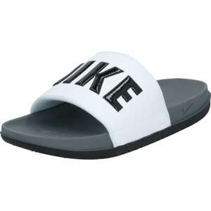 Plážová/koupací obuv 'Offcourt' Nike Sportswear černá / bílá