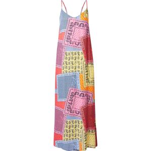 Letní šaty Esprit kouřově modrá / světle žlutá / růžová / pitaya