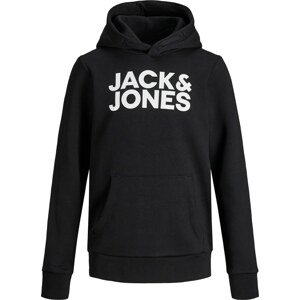 Mikina Jack & Jones Junior černá / bílá