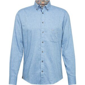 Košile FYNCH-HATTON modrá džínovina