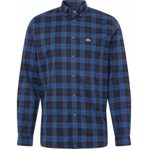 Košile Lacoste námořnická modř / černá