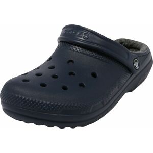 Pantofle 'Classic Lined' Crocs noční modrá