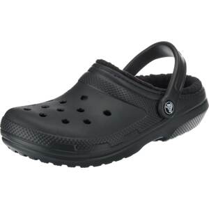 Pantofle 'Classic Lined' Crocs černá
