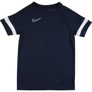 Funkční tričko Nike námořnická modř / bílá
