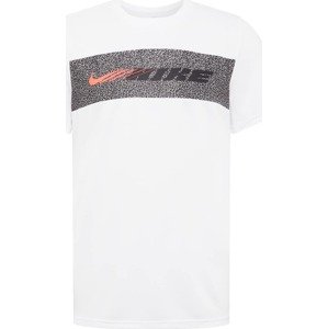 Funkční tričko Nike lososová / černá / bílá
