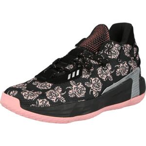 Sportovní boty adidas performance světle růžová / černá
