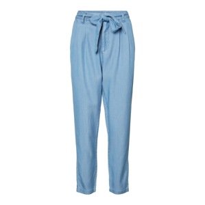 Kalhoty se sklady v pase 'Mia' Vero Moda Curve modrá džínovina