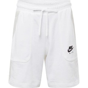 Kalhoty Nike Sportswear světle šedá / černá / bílá