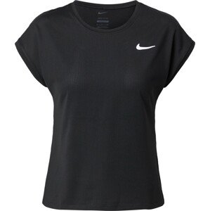 Funkční tričko 'Victory' Nike černá / bílá
