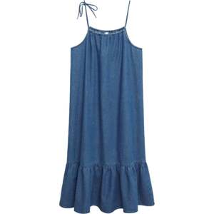 Šaty 'Gaial-H' Mango modrá džínovina