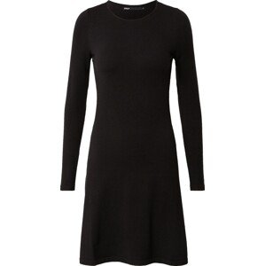 Úpletové šaty 'ONLNEW DALLAS O-NECK DRESS CS KNT' Only černá