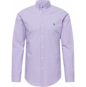 Košile Polo Ralph Lauren fialová / bílá