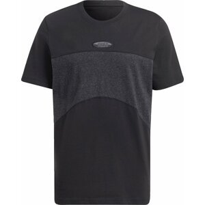 Tričko 'R.Y.V. Basic' adidas Originals šedý melír / černá