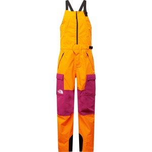 Outdoorové kalhoty The North Face oranžová / bordó