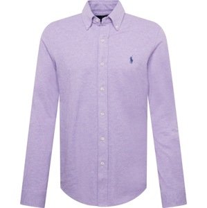 Košile Polo Ralph Lauren marine modrá / světle fialová