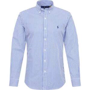 Košile Polo Ralph Lauren nebeská modř / bílá
