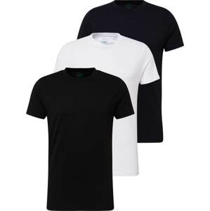 Tričko 'ELON' Kronstadt námořnická modř / černá / bílá