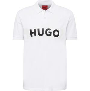 Tričko 'Dristofano' HUGO černá / bílá