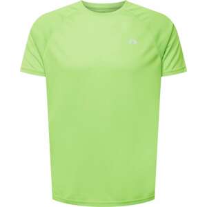 Funkční tričko NEWLINE světle šedá / světle zelená