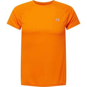 Funkční tričko NEWLINE kouřově šedá / svítivě oranžová