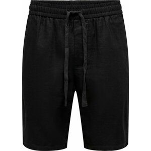 Kalhoty 'Linus' Only & Sons černá