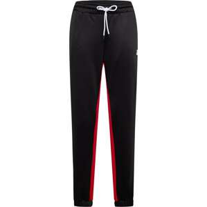 Kalhoty Starter Black Label šedá / červená / černá / bílá