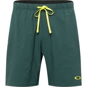 Sportovní kalhoty Oakley žlutá / smaragdová / nefritová