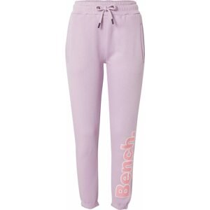 Kalhoty 'COREY' Bench fialová / světle růžová / bílá