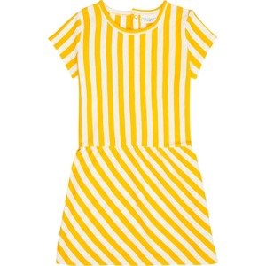Šaty 'AGONA' Sense Organics žlutá / bílá