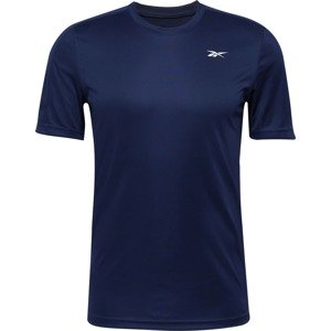 Funkční tričko Reebok Sport tmavě modrá / bílá