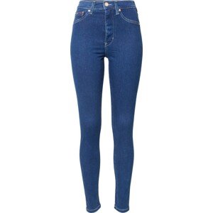 Džíny 'Sylvia' Tommy Jeans tmavě modrá / jasně červená / bílá