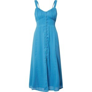 Letní šaty Abercrombie & Fitch nebeská modř