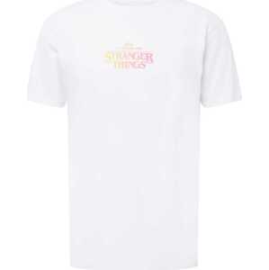 Funkční tričko 'STRANGER THINGS' Quiksilver světle žlutá / světle růžová / černá / bílá