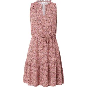 Letní šaty GAP olivová / fialová / pink / bílá
