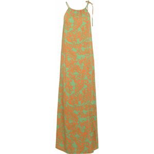Letní šaty 'ALMA' Only Tall světle zelená / oranžová