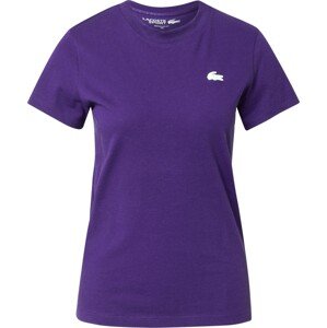 Funkční tričko Lacoste Sport fialová