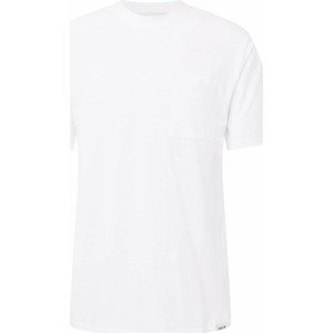Tričko 'Durant' !solid bílá