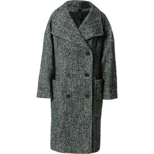 Přechodný kabát 'THEYDON' drykorn černá / bílá