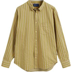 Košile Gant tmavě žlutá